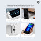 Mini Power Bank com Conector Duplo e Ecrã Digital