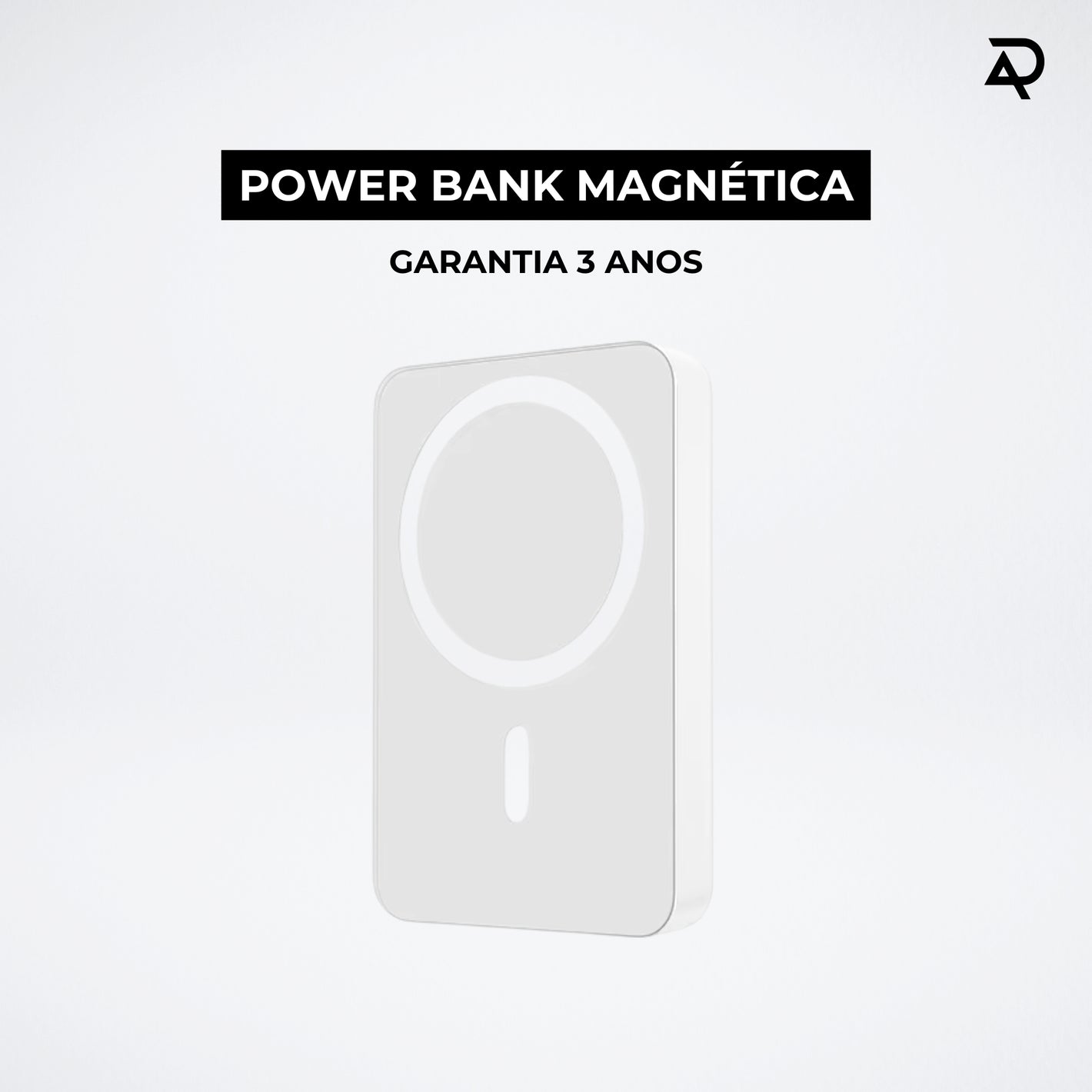 Power Bank Magnética 10000mAh – Carregador Portátil Sem Fios
