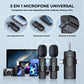 Microfone Wireless 3 em 1