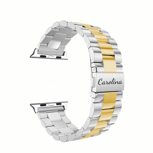 Bracelete Metálica Personalizável Aço Inoxidável para Smartwatch