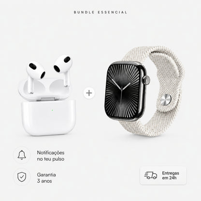 Smartwatch DigitalAvenue Série 10 Plus + Fones DigitalAvenue Inpods Pro 3