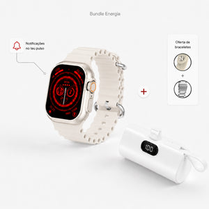 Smartwatch DigitalAvenue Ultra + Mini Power Bank