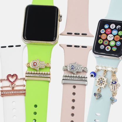 Anéis Decorativos para Bracelete Smartwatch